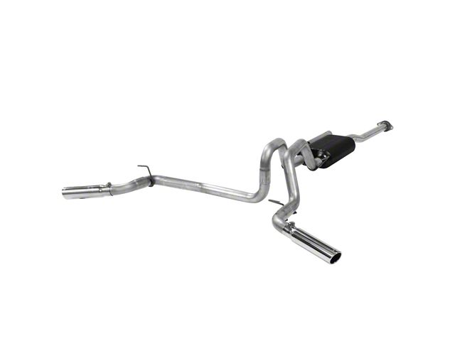 Flowmaster American Thunder Dual Exhaust System; Side Exit (05-12 4.0L Tacoma, Excluding X-Runner)