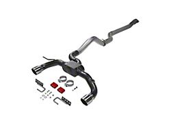 Flowmaster Outlaw Cat-Back Exhaust System with Black Chrome Tips (21-25 Bronco 4-Door, Excluding Raptor)