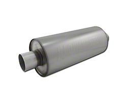 Flowmaster dBX Series Center/Center Bullet Style Muffer; 2.25-Inch (Universal; Some Adaptation May Be Required)