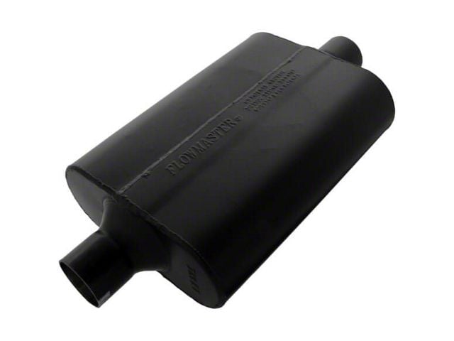 Flowmaster Super 44 Series Center/Center Muffler; 2.25-Inch Inlet/2.25-Inch Outlet (Universal; Some Adaptation May Be Required)