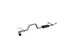 Flowmaster American Thunder Single Exhaust System with Polished Tip; Side Exit (04-15 Titan)