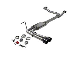Flowmaster FlowFX Dual Exhaust System with Black Tips; Middle Side Exit (17-24 Titan)