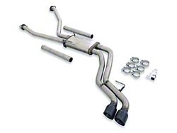 Flowmaster FlowFX Dual Exhaust System with Black Tips; Same Side Exit (22-25 Tundra, Excluding Hybrid)