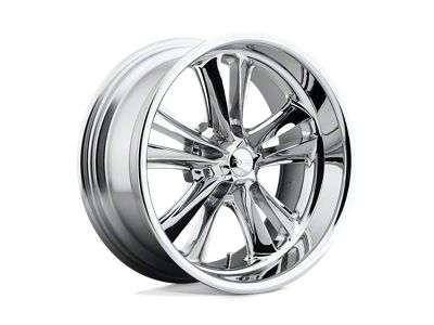 Foose Knuckle Chrome 5-Lug Wheel; 17x7; 1mm Offset (05-15 Tacoma)