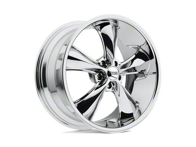 Foose Legend Chrome Wheel; 17x7; 1mm Offset (84-01 Jeep Cherokee XJ)