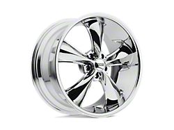 Foose Legend Chrome Wheel; 20x8.5; 7mm Offset (20-24 Jeep Gladiator JT)