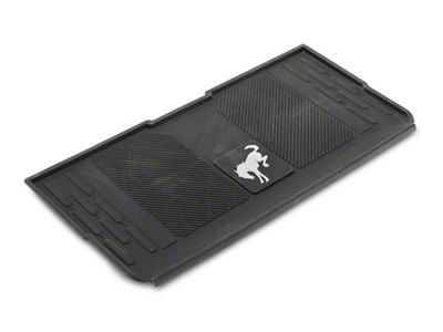 Ford Cargo Area Floor Liner with Bronco Logo; Black (21-25 Bronco 2-Door)