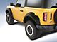 Ford Extend-A-Fender Fender Flares; Textured Black (21-24 Bronco 2-Door)