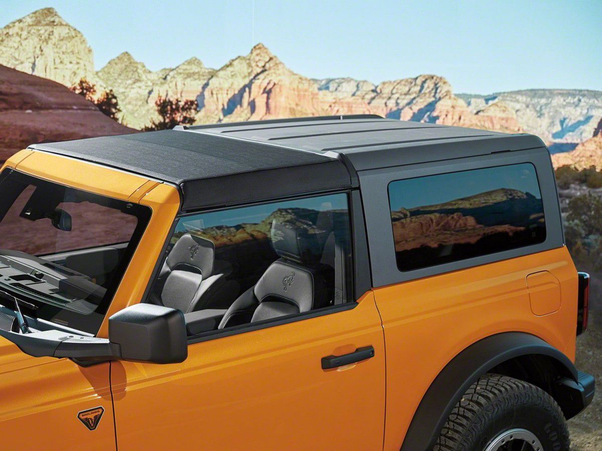 Ford Bronco Hard Top Front Sunrider; Black Vinyl VM2DZ-54501C24-A (21 ...