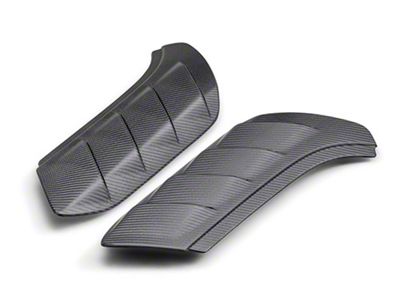 Ford Performance Fender Vents; Matte Carbon Fiber (22-24 Bronco Raptor)