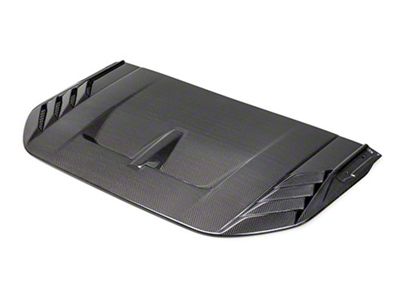 Ford Performance Hood Vent; Gloss Carbon Fiber (22-25 Bronco Raptor)