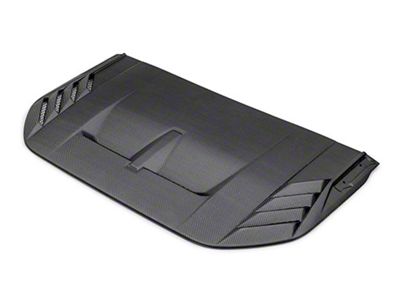 Ford Performance Hood Vent; Matte Carbon Fiber (22-25 Bronco Raptor)