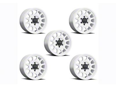 Ford Performance Method Oxford White 6-Lug 5-Wheel Kit with TPMS Sensors; 17x8.5; 35mm Offset (21-24 Bronco, Excluding Raptor)