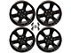 Ford Performance Six Spoke Gloss Black 6-Lug 4-Wheel Kit with TPMS Sensors; 22x9.5; 44mm Offset (22-24 Bronco Raptor)