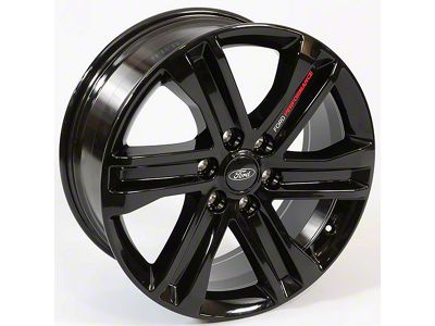 Ford Performance Six Spoke Gloss Black 6-Lug Wheel; 20x8.5; 44mm Offset (22-24 Bronco Raptor)