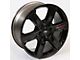 Ford Performance Six Spoke Gloss Black 6-Lug Wheel; 22x9.5; 44mm Offset (22-24 Bronco Raptor)