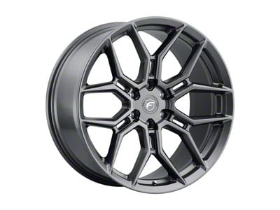 Forgestar X12 Satin Anthracite 6-Lug Wheel; 22x10; 30mm Offset (22-25 Bronco Raptor)