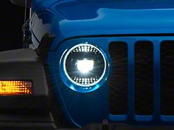 Diode Dynamics Elite LED Headlights; Black Housing; Clear Lens (20-24 Jeep Gladiator JT)