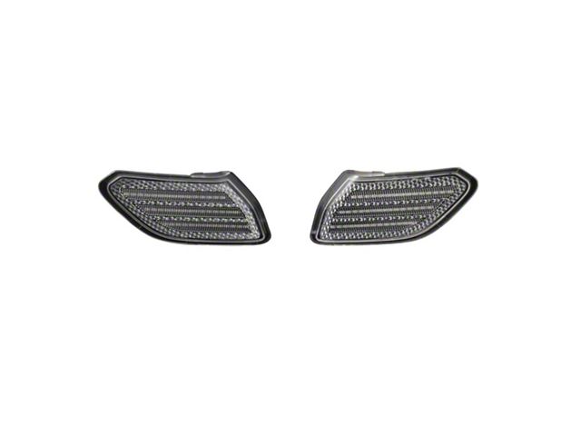 Form Lighting LED Side Marker Lights; Clear (18-24 Jeep Wrangler JL)