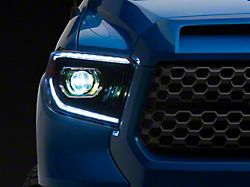 Form Lighting LED Reflector Headlights; Black Housing; Clear Lens (14-21 Tundra)