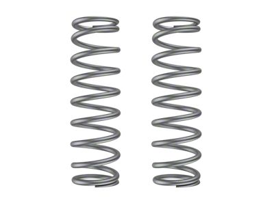 FOX Heavy Duty 2 to 3-Inch Rear Lift Springs for FOX Coil-Overs; Silver (21-25 Bronco 4-Door, Excluding Raptor)