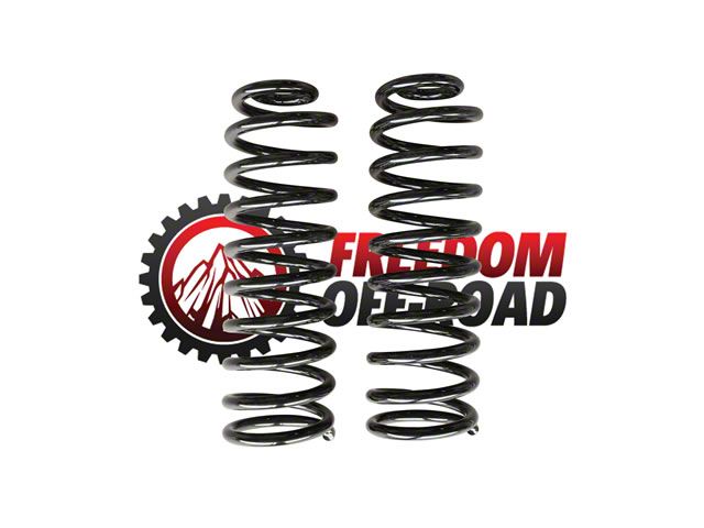 Freedom Offroad 2.50-Inch Rear Lift Springs (97-06 Jeep Wrangler TJ)