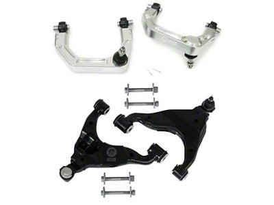 Freedom Offroad Billet Front Upper and Lower Control Arms and Cam Bolts for 2 to 4-Inch Lift (03-09 4Runner)