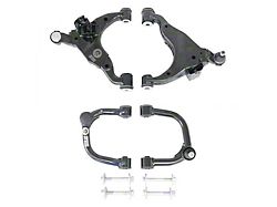 Freedom Offroad Front Upper and Lower Control Arms and Cam Bolts for 2 to 4-Inch Lift (10-24 4Runner w/o KDSS System)