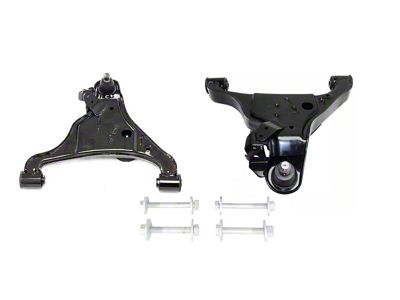 Freedom Offroad Front Lower Control Arms with Cam Bolts and Ball Joints (05-25 Frontier, Excluding PRO-4X)