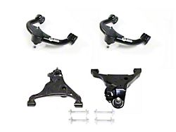 Freedom Offroad Front Upper and Lower Control Arms with Cam Bolts for 2 to 4-Inch Lift (05-21 Frontier, Excluding PRO-4X)