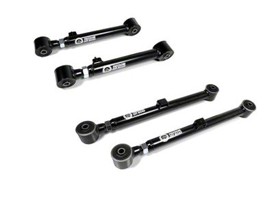 Freedom Offroad Adjustable Rear Upper and Lower Control Arms for 0 to 6-Inch Lift (20-25 Jeep Gladiator JT)