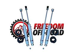 Freedom Offroad 2-Inch Suspension Lift Kit with Shocks (97-06 Jeep Wrangler TJ)