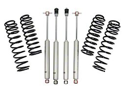 Freedom Offroad 2.50-Inch Front and Rear Lift Springs with Shocks (18-24 Jeep Wrangler JL 4-Door, Excluding 4xe, EcoDiesel & Rubicon 392)