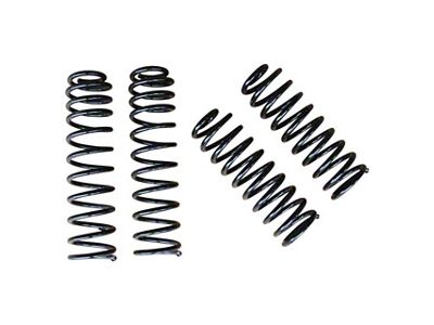 Freedom Offroad 4-Inch Front and Rear Lift Springs (07-18 Jeep Wrangler JK 4-Door)