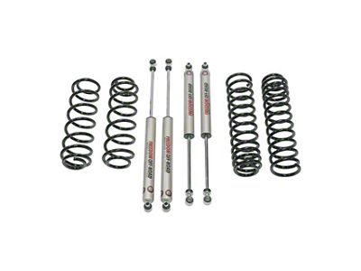 Freedom Offroad 4-Inch Suspension Lift Kit with Monotube Shocks (18-25 Jeep Wrangler JL 4-Door)