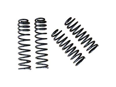 Freedom Offroad 4.50-Inch Front and Rear Lift Springs (07-18 Jeep Wrangler JK 2-Door)