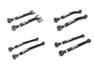 Freedom Offroad Adjustable Front and Rear Control Arms for 0 to 4.50-Inch Lift (18-25 Jeep Wrangler JL)