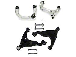 Freedom Offroad Billet Front Upper and Lower Control Arms and Cam Bolts for 2 to 4-Inch Lift (16-23 Tacoma)