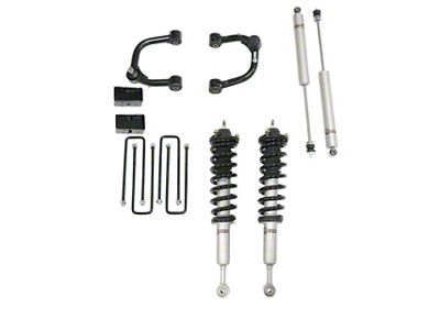 Freedom Offroad 3-Inch Front Lift Struts with Front Upper Control Arms, Rear Lift Blocks and Shocks (07-21 Tundra)