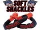 Freedom Ropes 3/8-Inch Synthetic Soft Shackle; Red