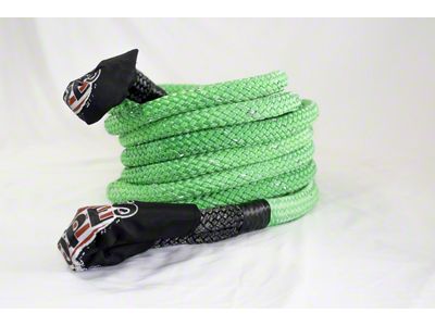 Freedom Ropes 1-Inch x 30-Foot Kinetic Energy Recovery Rope; Neon Green