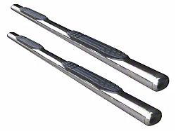 Go Rhino 4-Inch 1000 Series Side Step Bars; Polished (05-25 Frontier Crew Cab)