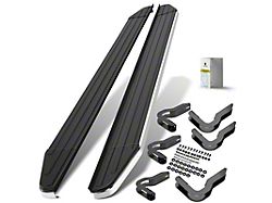 5.50-Inch Aluminum Running Boards; Black (05-25 Frontier Crew Cab)