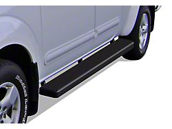 6-Inch Wheel-to-Wheel Running Boards; Black (05-24 Frontier Crew Cab w/ 6-Foot Bed)