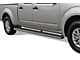 6-Inch Wheel-to-Wheel Running Boards; Hairline SIlver (05-24 Frontier Crew Cab w/ 6-Foot Bed)