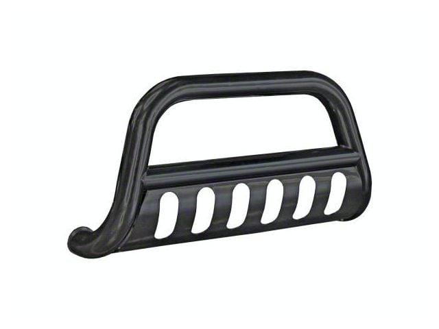 Bull Bar with Skid Plate; Black (22-24 Frontier)
