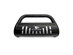 Bull Bar with Skid Plate; Black (05-21 Frontier)