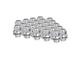 Chrome OE Style Lug Nuts; 12x1.25; Set of 24 (05-24 Frontier)