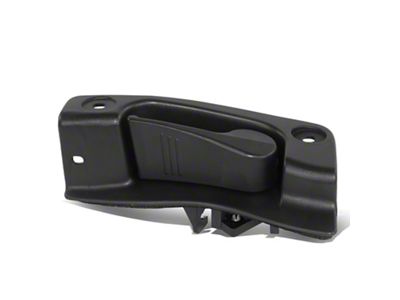 Exterior Door Handle; Passenger Driver Side; Black (05-21 Frontier King Cab)