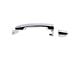 Exterior Door Handle; Rear Driver or Passenger Side; Chrome (05-20 Frontier Crew Cab)